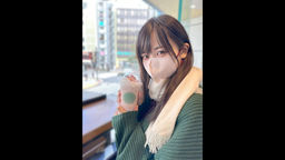 【顔出しサンプル】驚愕BMI15.8 ”高身長痩せ巨乳18歳” 制服出演。危険日ゴム無し中出し映像。